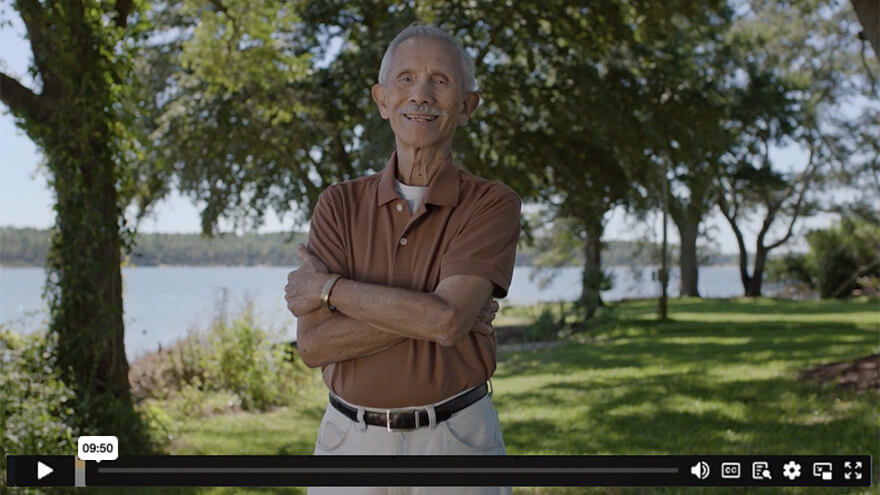 Watch Conrado’s TYMLOS story and how he discovered TYMLOS, osteoporosis medication.
